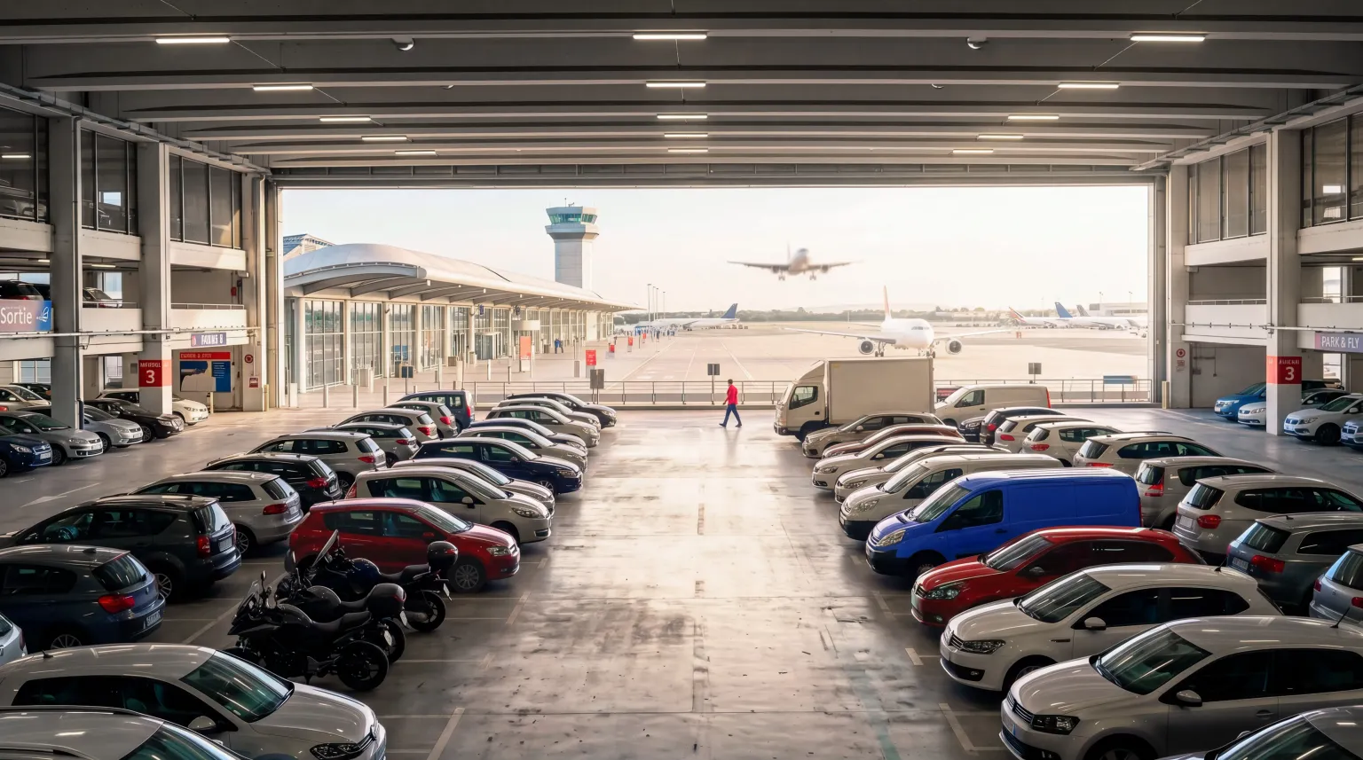 Parking intérieur couvert